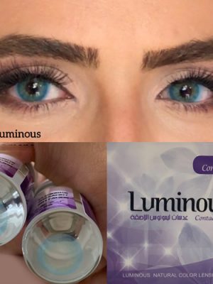 Luminous blue lens