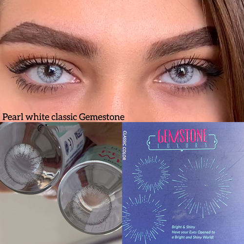 Gemstone classic pearl white lens