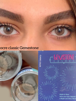 Gemstone classic sienna ocre lens