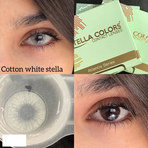 Stella cotton white lens