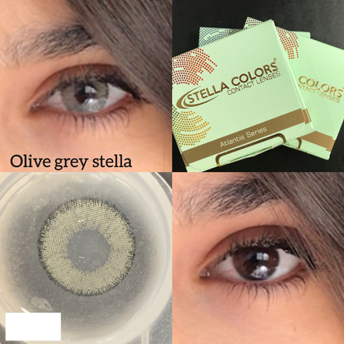 Stella olive gray lens