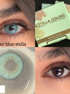 Stella shimer blue lens