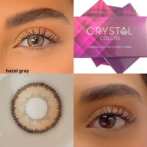 Cristal hazel gray lens