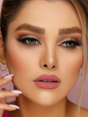 خرید لنز رنگی گلوریا رنگ هانتر گرین