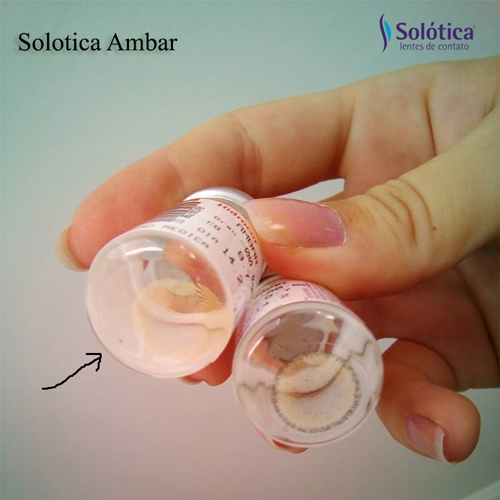 Solotica Hidrocor Amber lens