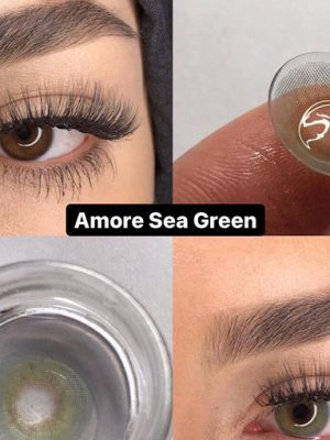 Elamor sea green lens