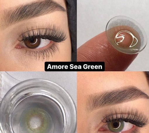 Elamor sea green lens