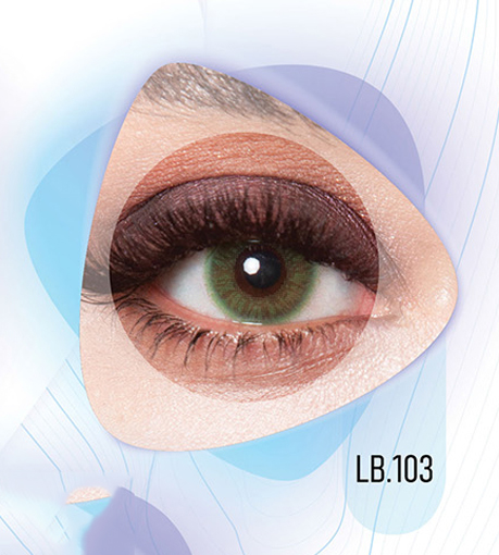 خرید لنز رنگی کلیر ویژن LB103