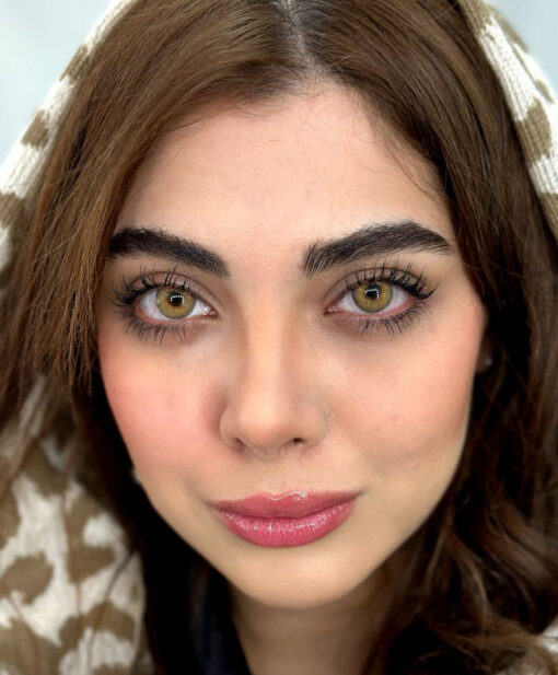 لنز عسلی یونیک کارامل - Image 5